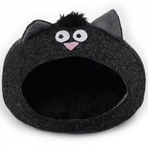 AFP Catzilla Meow Cat House - Black